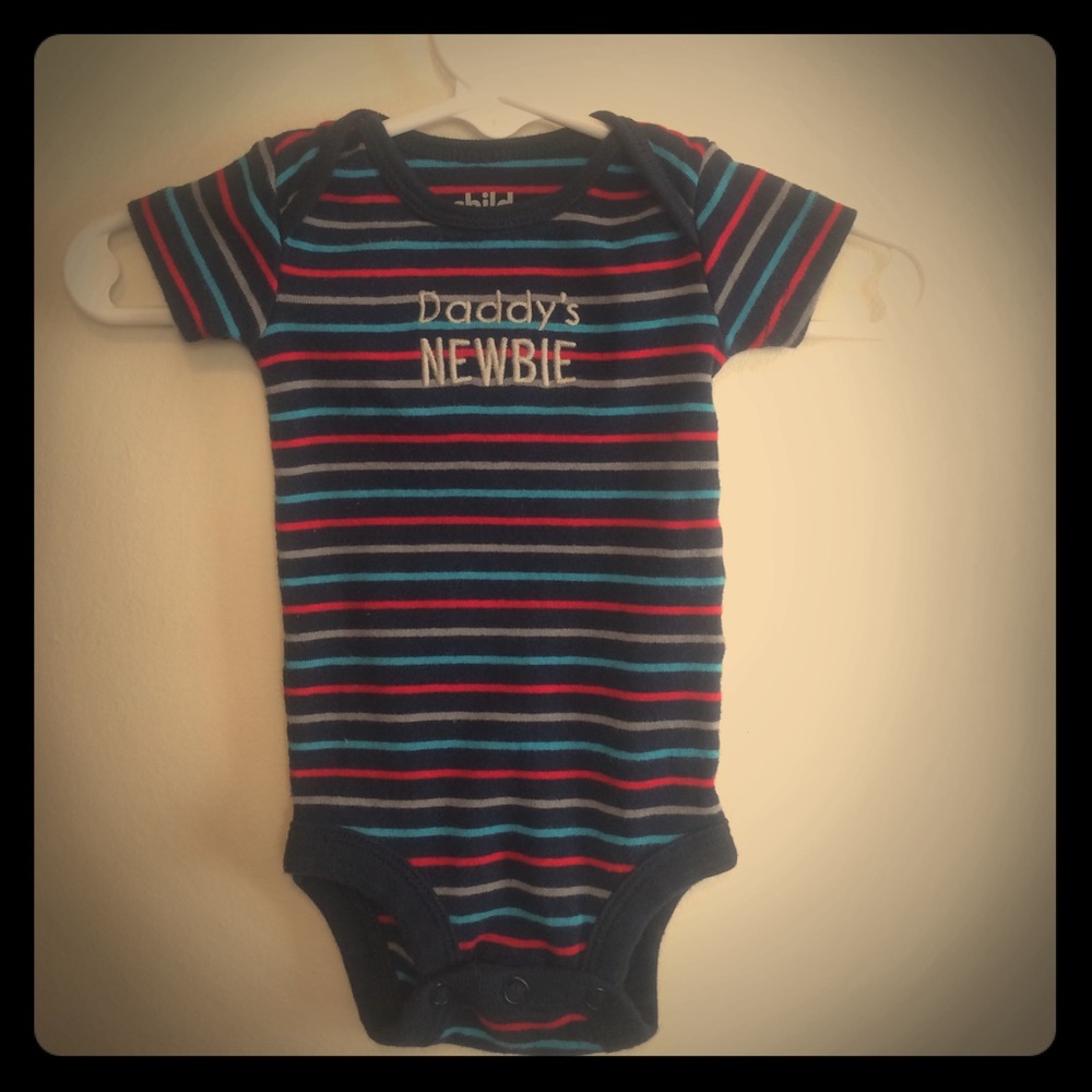 “Daddy’s Newbie” Onesie